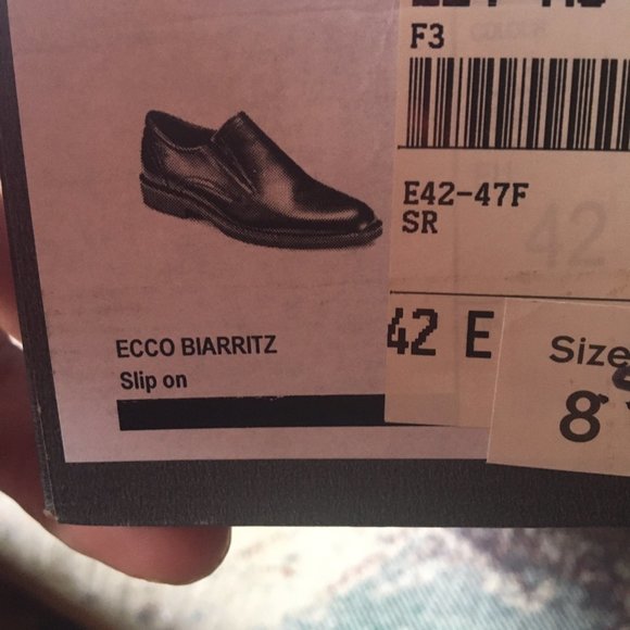 NWT/In Box Ecco Dress Shoe - Slip On Loafer Style - Picture 6 of 6